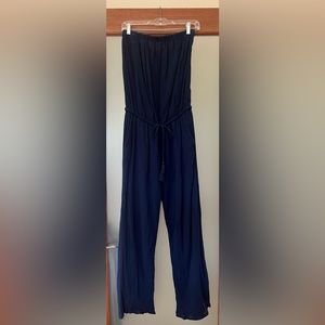 Soft • Joie Blue Jumpsuit